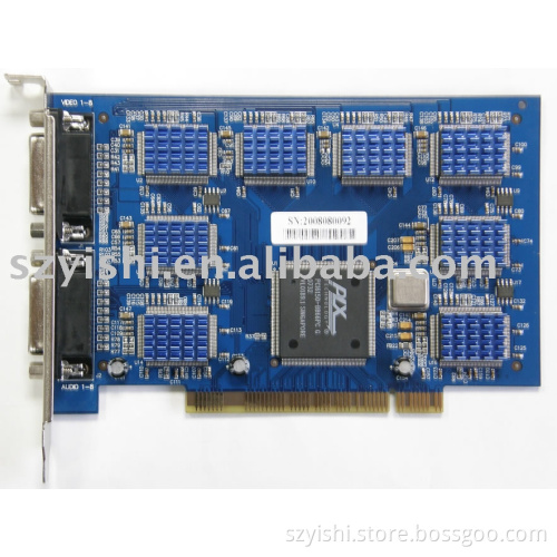 h.264 compression DVR card